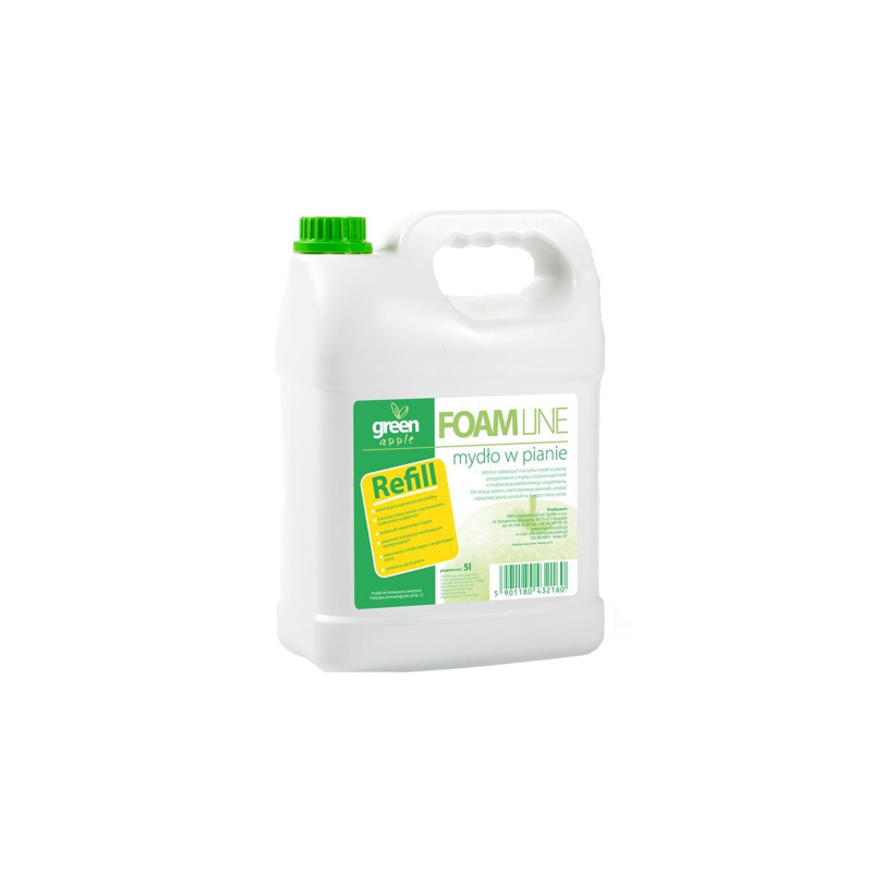 Mydło w pianie 5L FOAM LINE Apple (jabłuszko)